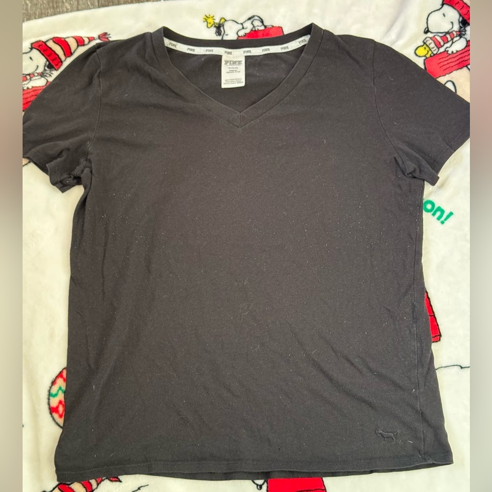VS pink v neck sleep shirt